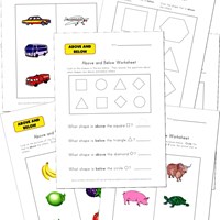 Preschool and Kindergarten Concepts Worksheets | All Kids Network