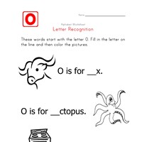 Letter Recognition - Complete Words | All Kids Network