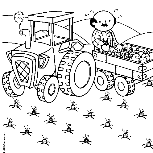 Bob The Builder Coloring Pages