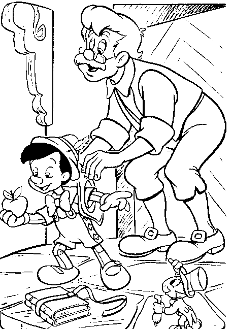 Pinocchio Coloring Page - pinocchio boy | All Kids Network
