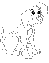 view dog coloring page.GIF