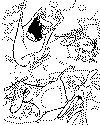 view cow chicken coloring