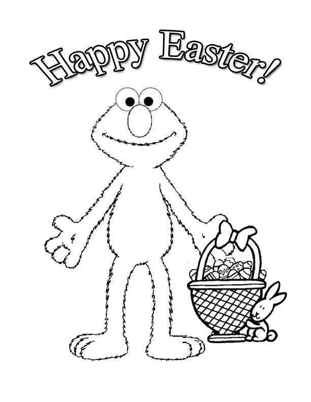 easter coloring pages printable. GIF, view elmo easter coloring