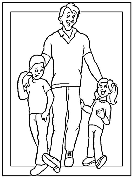 happy birthday coloring pages. Happy Fathers Day Coloring