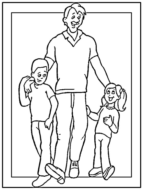 happy birthday coloring pages. Happy Fathers Day Coloring