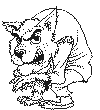view halloween werewolf