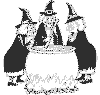 view witch calldren coloring page