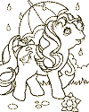 view little pony in rain.GIF