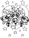 view color power puff girls