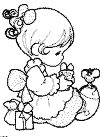view girl with presents.GIF