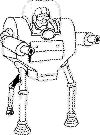view robot with guns