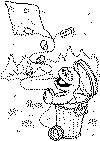 view sesame street color oscar