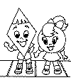 view diamond and circle