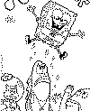 view sponge bob jumping