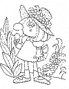 view little girl spring.GIF