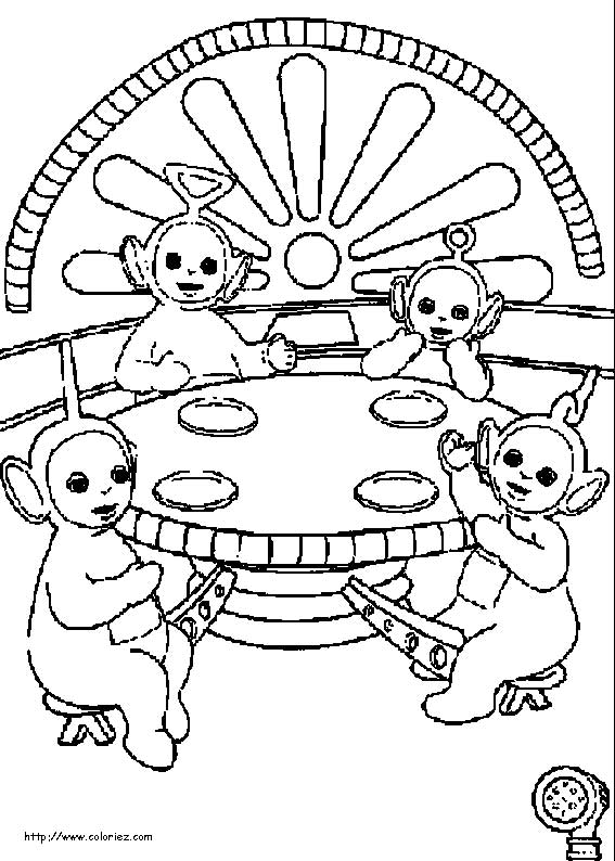 view teletubbies eat snack