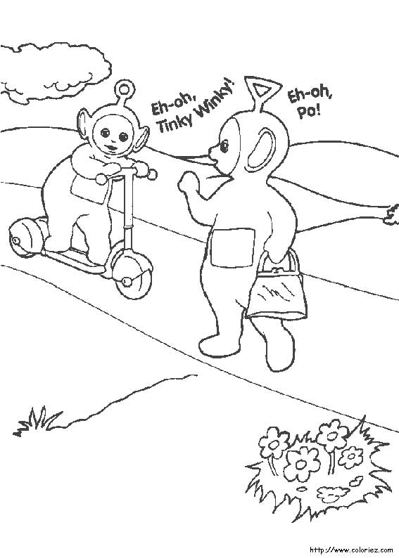 view tinky winky and po
