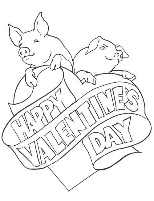 coloring pictures for valentines