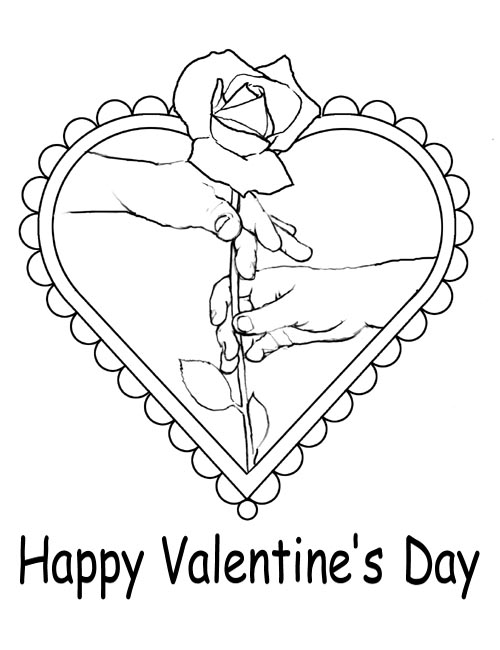 Valentines Day Coloring Pages