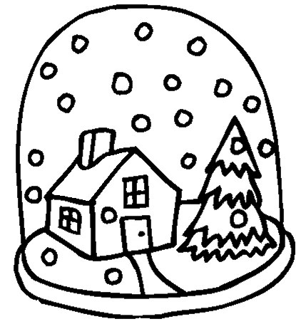 Snowflake Coloring Pages on Winter Coloring Pages On Winter Coloring Pages Print Winter Pictures