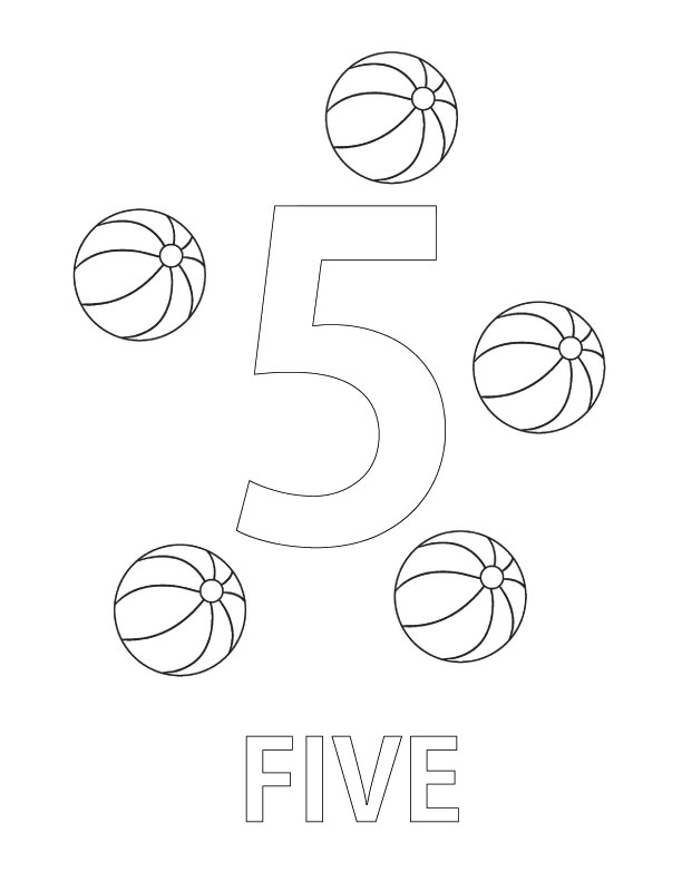 all kid network numbers coloring pages - photo #32