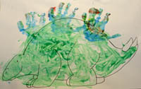 dinosaur art preschool