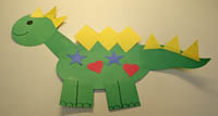 Dinosaur Shape Craft