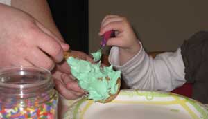 kids christmas tree craft