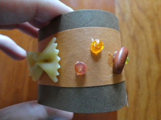 kids fall napkin rings craft