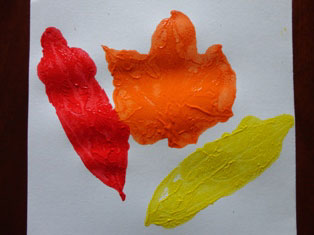 kids fall picture craft