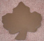 tissue paper leaf step 1
