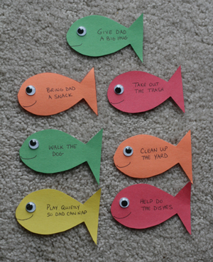 Fathers  Craft Ideas on Fathers Day Fish Gift Jpg