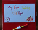 kids fire safety craft