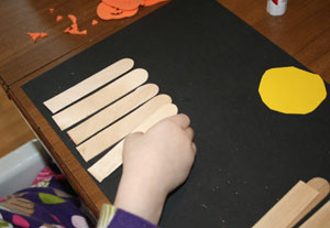 five pumpkins step one