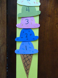 Ice Cream Cone Numbers Craft | All Kids Network