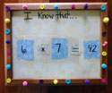 math facts craft