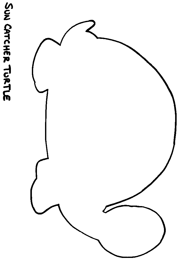 Turtle Template Animal Templates Turtle Crafts Animal Cutouts