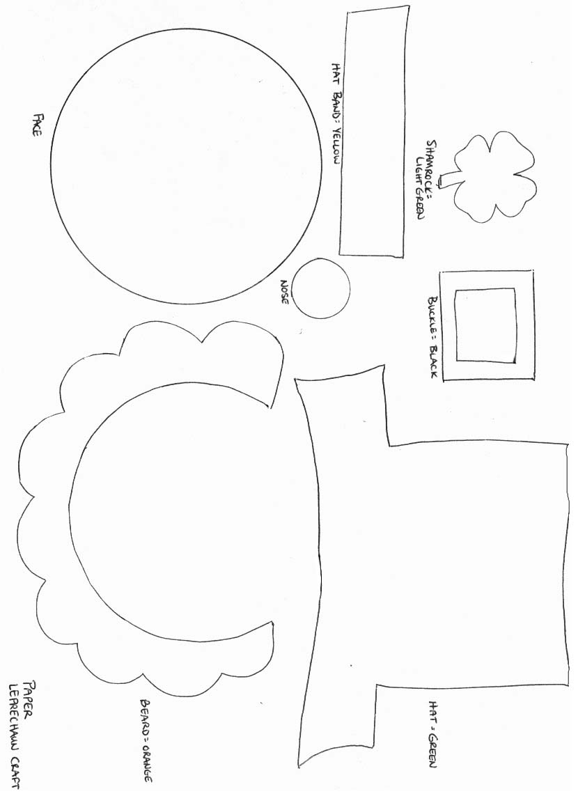 Leprechaun Hat Printable Template Printable Templates Free