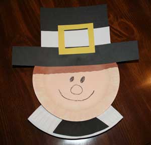 Fall Craft Ideas on Paper Plate Pilgrim Crafts