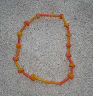 thanksgiving necklace craft