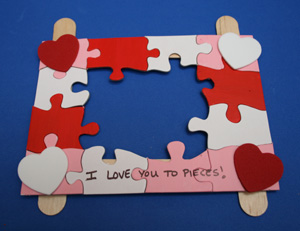 Valentine Craft Ideas on Valentines Day Craft Picture Holder Jpg