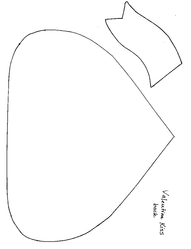 Valentines Day Crafts Print Your Hershey Kiss Template All Kids Network
