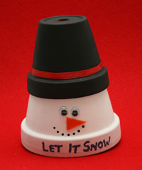 kids snowman craft