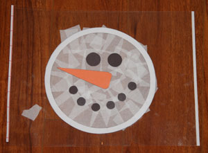 snowman sun catcher craft all kids network number 3 worksheets
