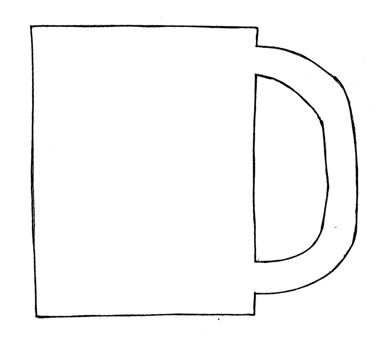 Winter Crafts Print your Mug Template All Kids Network