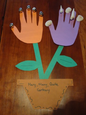 Mary, Mary, Quite Contrary Craft | All Kids Network