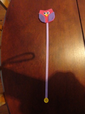 owl bookmark