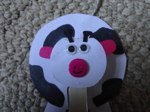 kids cow craft