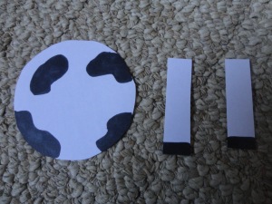 cow day craft pieces