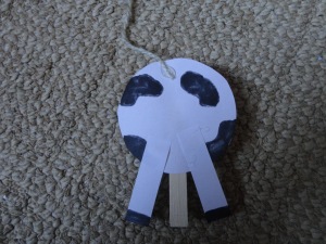 cow day craft for kids